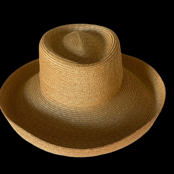 betmar Accessories - Betmar New York Tan Straw Hat-L tan straw